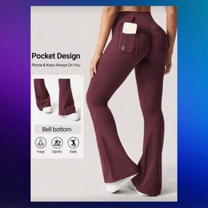 YeoReo NWOT Pocket Legging Flares